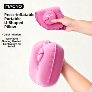 MACYO | Inflatable Travel Support Neck Pillow