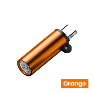 Bật Lửa Mini Di Động Loại C Cổng USB C Tự Động Tắt An Toàn Không Lửa Bộ Chuyển Đổi Di Động Ngoài Trời Cho iPhone 15-17