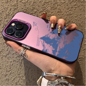 Bandai | Ốp Lưng Mờ Họa Tiết Phong Cảnh Núi Non Dành Cho Samsung Galaxy A Series - Chống Trầy Xước Chống Bụi Nhẹ Bảo Vệ Hai Lớp A26 A36 A56 A25 A35 A55 A34 A54 A13 A33 A53 5G A06 A16 A15 A14 A23 A52 A52S A31