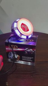 LAMPU PROJIE DEPAN BESAR MODEL BULAT UKURAN 3.5INCH UNIVERSAL V8