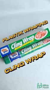 Klin Pak Cling Wrap Refill 30mx30cm Cling Wrap Murah Plastik Wrapping Plastik Segel Makanan