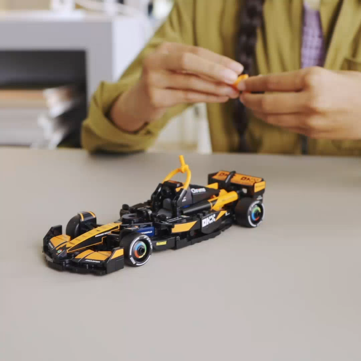 LEGO SPEED CHAMPIONS 77251 McLaren F1® Team MCL38 Race Car Building Set Toys (269 Pieces)