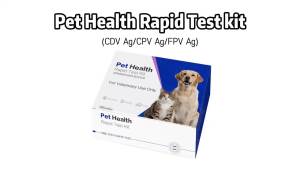 20 Sets of Canine Parvovirus Canine Distemper and Feline Parvovirus Antigen Detection Reagents