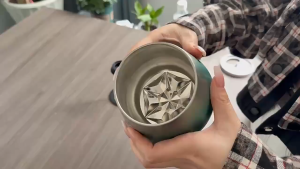 แก้ว2In1 แก้วไวน์ แก้วคอกเทล แก้วสแตนเลส แก้วไวน์สแตนเลส ถอดออกได้ แก้ว 304สแตนเลสหุ้มฉนวนเก็บความเย็นได้ แก้วไวน์ บาร์ ร้านอาหาร T01290