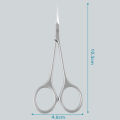 Stainless Steel Cuticle Scissors Dead Skin Remover For Nails Art Clippers Russian Nail Scissors Manicure Curved Tip Scissor. 
