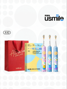 usmile | Kids Automatic Useful Anti-Cavity Toothbrush 3-12 Years