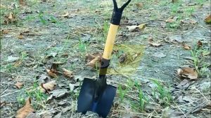 31cm To 68cm Garden Shovel Heavy Duty Gardening Tool Set With Non-Slip Rubber Grip Or Wooden Handle.