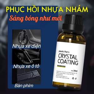 DUNG DỊCH PHỤC HỒI NHỰA NHÁM ĐÁNH BÓNG VÀ TÂN TRANG NHỰA SÁNG NHƯ MỚI TẶNG KÈM MIẾNG LAU CHAI 30ML