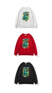 Crewneck Wave Swiming Poll Sweater Karakter Basic Gramasi Tebal Pria Wanita