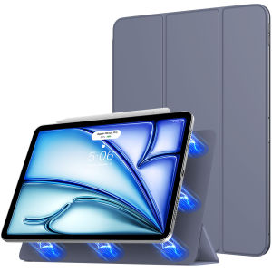 TiMOVO Case for iPad Air 11 Inch M2 Case 2024 iPad Air 6th/5th/4th Generation Case (2024/2022/2020) Support Apple Pencil Pro/2nd/USB-C Tablet Protective Cover