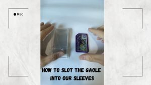 Pokemon Mezastar Disk Crystal Clear Sleeves (#Ga-Ole Ga-Olé Gaole Gaolé Legend)