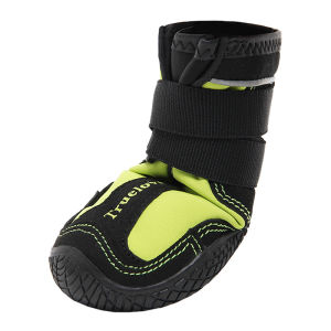TRUELOVE Rubber Dog Shoes Waterproof Dog Winter Summer Snow Boots for Dogs Durable Reflective Pet Dog Shoes for Small Big Dogs