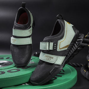 Castironlift Weightlifting Shoes for Squats And Deadlifts Training Support Stable Indoor Fitness Shoes PowerLifter 1