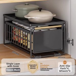 youqin | Multi-purpose Drawer Organizer for Dishes and Spices