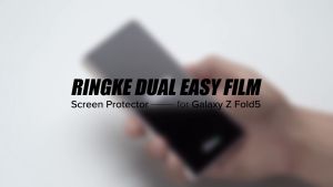 Ringke Kép Dễ Dàng Phim Tương Thích Với Samsung Galaxy Z Gấp 5 miếng bảo vệ màn hình tự lành Sửa Chữa Lớp Phủ Bảo Hiểm Đầy Đủ HD miếng bảo vệ màn hình trong suốt miếng bảo vệ màn hình