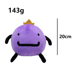 20CM New Year Gifts Wemmbu Plush Cute Purple Doll Anime Peripherals Soft Doll Collection Room Decoration Kid Gifts Doll Plush