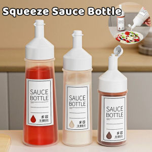 250/450ML Kitchen Seasoning Dispenser Bottle Ketchup Salad Dressing Jam Dustproof Squeeze Sauce Bottle