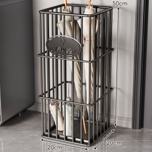 MENGBINFEN | Large Capacity Water-Draining Umbrella Organizer