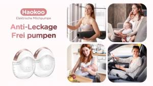 Electric Breast Pump 3 modes & 12 levels Hands-Free Breastpump Pain-Free BPA-Free Milk Collector with 17/19/21/24 mm Flange
