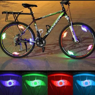 Lampu Jari-Jari Sepeda LED /(harga 1 pcs lampu ) Lampu Hias Sepeda.warna random . / Lampu Sepeda