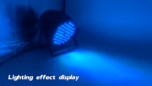 60LED X 3W Par LED RGBW 4in1 Full Colour 54x3w Lampu Panggung Disco Par Light Led Par Dmx 512- RGB Termasuk kawat