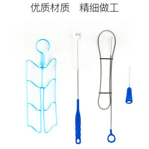 Outdoor Sports Water Bag Cleaning Brush Drying Rack Water Tap Cleaning Set Plastic Water Bottle Washing Brushes Camping Gear