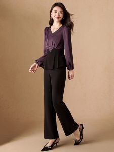 MAIMEI | Elegant Fragrance Style Wedding Set For Women Spring Summer Two-Piece High-End Mom Lady Brand Marriage Elderly People