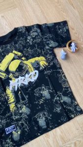 Kaos Basic MRKO 073 Motif Astronot Scool Bahan Katun Keren