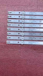 LED TIVI ASANZO 43AT500 43AS510 43AS560 43AT660 43AS550 43AS520 43VS9 43VS10 43PUT6002S/67 TCL 43- 8 THANH MỖI THANH 3 BÓNG 6V. HÀNG MỚI 100% K430WDC1 A1