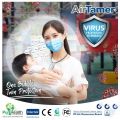 AirTamer A302 Lithium Battery Operated Personal Portable Travel Air Purifier Virus Prevention Technology Digital Mask Negative Ions Generator  Purifies Air Eliminating Germs, Dust, Bacteria, Allergens, Dustmites, Mold, VOCs. 