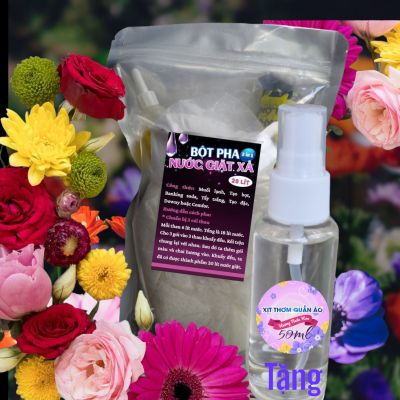 Pha 20 lít nước giặt xả 2in1, thơm ngát làm sạch quần áo ( tặng kèm 1 chai xịt thơm quần áo 50ml)