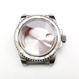 Assembly Accessories 40mm Stainless Steel Watch Case Sapphire Waterproof Mechanical Watch Case Water Ghost Suitable for Nh35 Movement