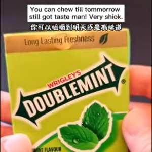 Wrigleys Doublemint Gold 32g (12 Batang) - Peppermint