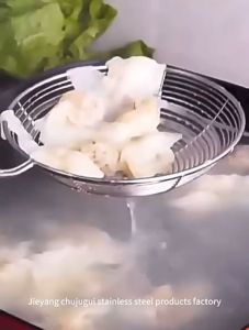 Tirisan Minyak Soup Soup Bagus Tahan Panas Anti Karat /SEROK PARABOLA GAGANG FULL STAINLESS