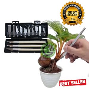 termurah pisau bonsai kelapa pisau okulasi pahat ukir pisau ic 13 pcs