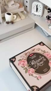 CONUSEA | Electric Building Block Flower Toy DIY Dynamic Rose Bouquet Fairy Atmosphere High-end Decoration Girl Handmade Wedding Gift