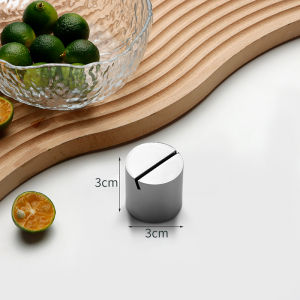 Stainless SteelSolid DiningTable Number BaseHotel Self-Service Restaurant TableCard HolderDining Menu BoardBase