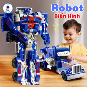 Đồ Chơi Robot Biến Hình Transformer Siêu Xe / Xe Tăng / Máy Bay / Khủng Long - Nhiều Màu Sắc