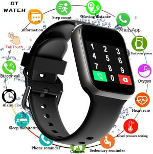 2024 New Bluetooth Call Smart Watch Men Sports Watches Digital Touch Screen Fitness Tracker Women Heart Rate Monitoring Waterproof Jam Tangan Lelaki Pintar