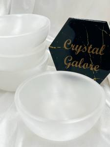 |SG| Natural Selenite Bowl / Plate / Cleanse and Recharge Crystals