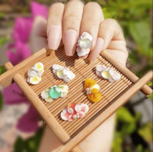 [HCM]NAIL Cọ hoa nổi YUKI số 2- số 3-Số 4 (nhật)