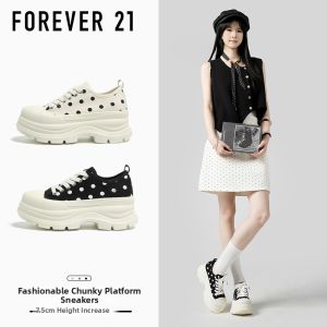 Forever 21 | Thick Sole Canvas Shoes Fashion 2026 Style