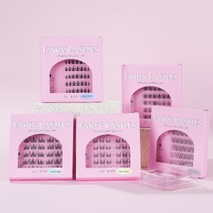 No-glue Fiber False Eyelashes Bird Series Cat Elf Lazy Three-Step Moonlight Sunflower Small Devil No Adhesive Required