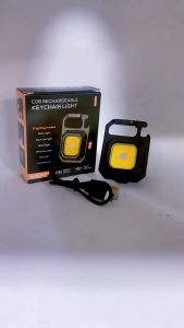 COB Rechargeable Keychain Light + Tripod
