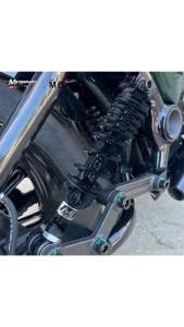 MBi Rear Shock Absorber for Mio Click 280mm/300mm/330mm Motorcycle 1PC with Color Options