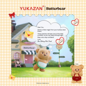 【Yukazan x Butterbear】 Hydrocolloid Acne Healing Patch 20s