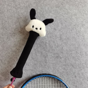 Cute Small Head Badminton Racket Handle Cover Protective Case Handmade Sanrio Racket Grip Badminton Shuttlecock Ornament
