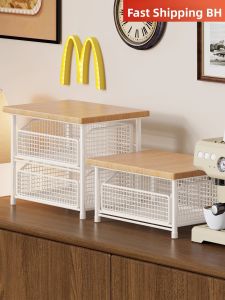 evesigar | Storage Organizer Drawer Desktop Storage Rack