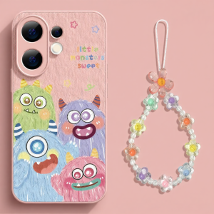 CIJING | Anti-drop Universal Phone Case Matte Glass Silicone Cartoon