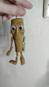 Gantungan Kunci Action Figure/DIY Action Figure/Figur Lucu/ Tung Tung Tung Sahur 11 Cm Karakter Ikonik Sahur Ramadan